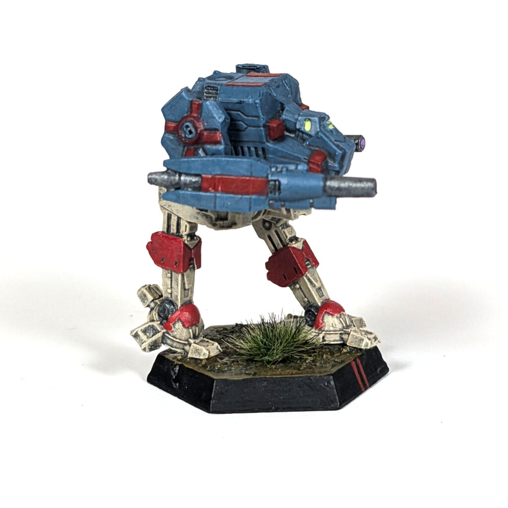 Dominator miniature painted blue and tan